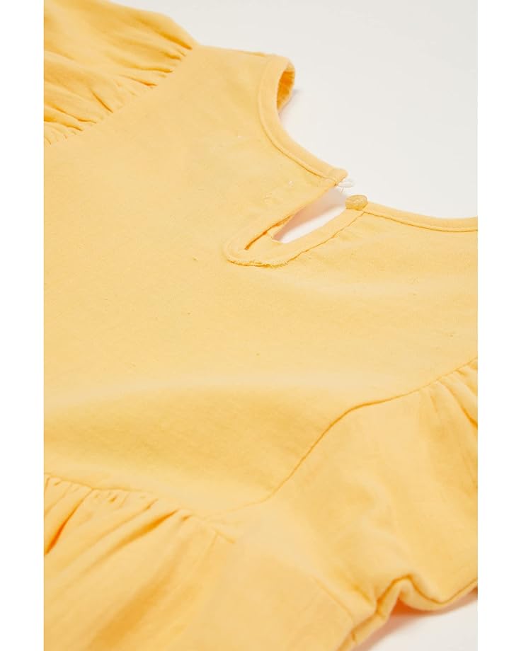 Платье PEEK Fringed Embroidery Dress, желтый