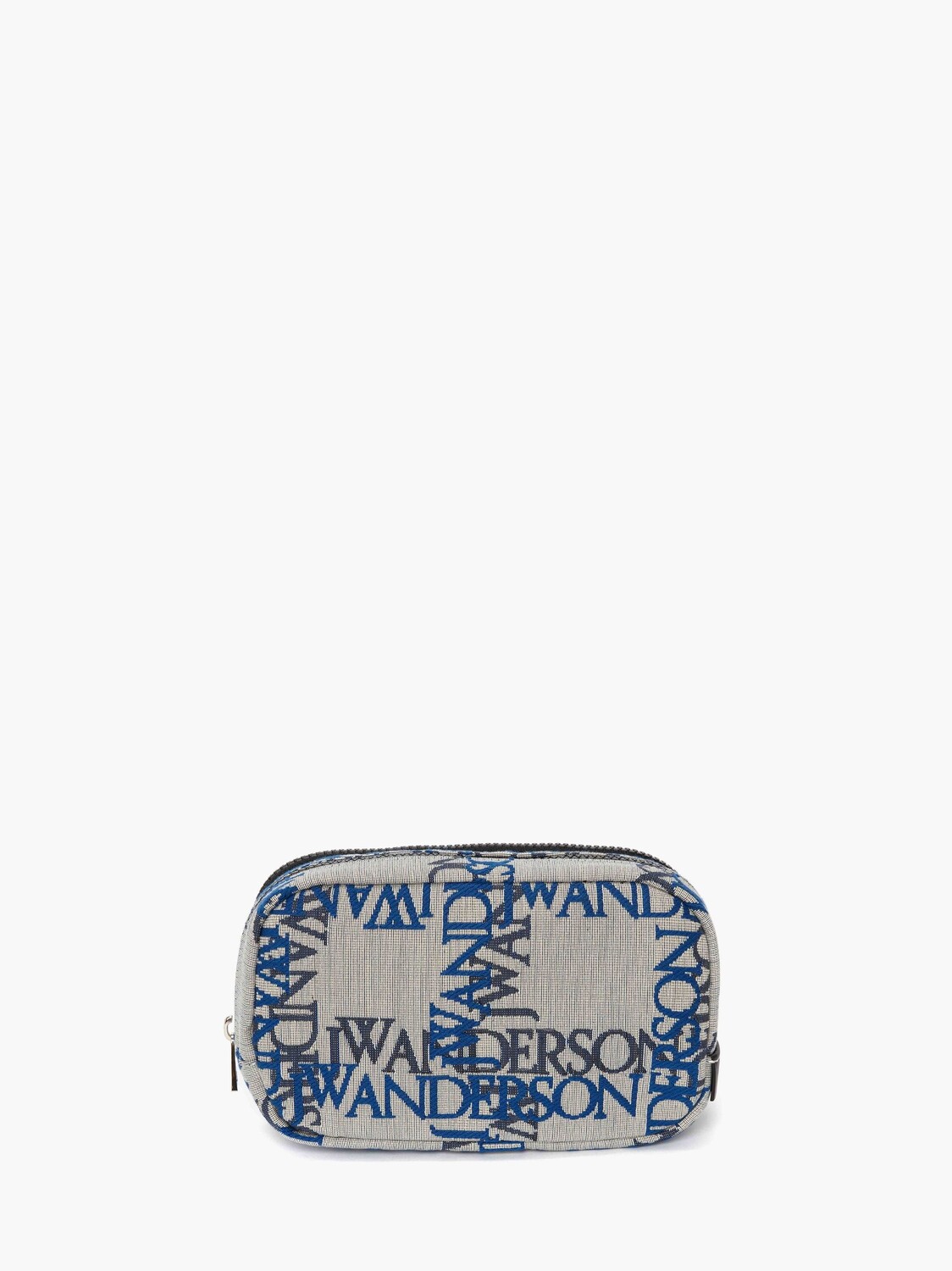 

Кошелек из канваса с логотипом JW Anderson, синий