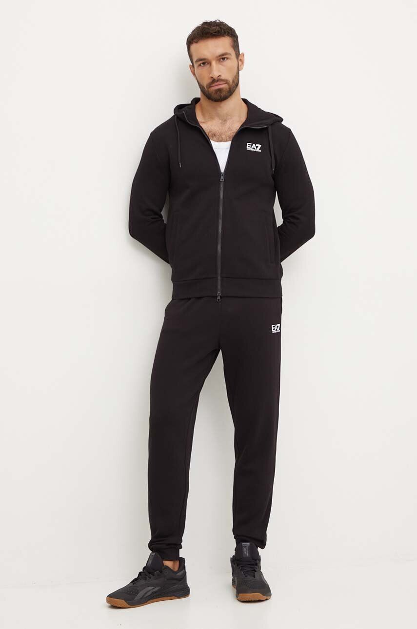 

Спортивный костюм EA7 Emporio Armani, черный