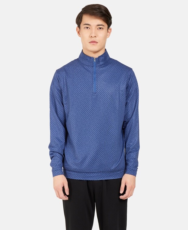 

Функциональная рубашка Peter Millar, темно-синий