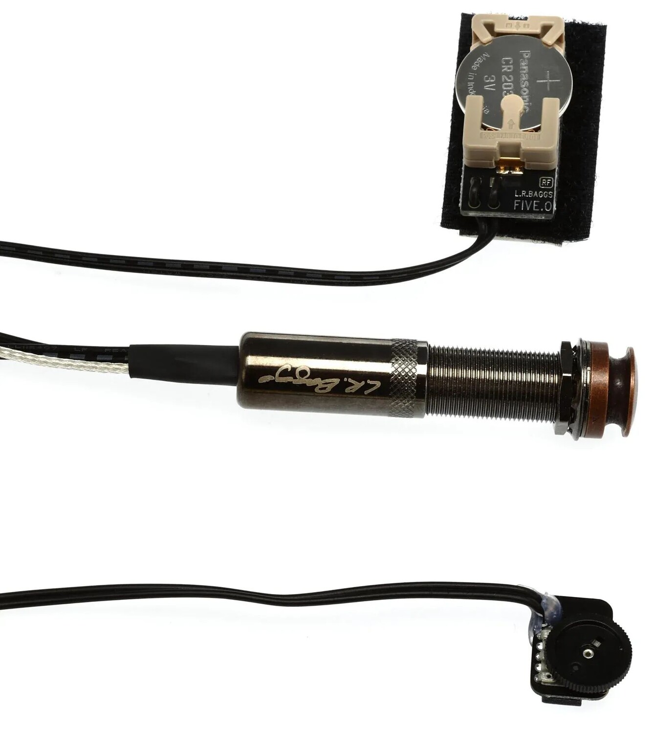 

LR Baggs FIVE.O Звукосниматель для укулеле под седлом с регулятором громкости