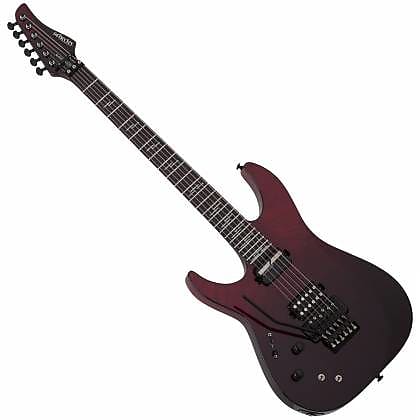 Электрогитара Schecter Reaper-6 Elite FR S Series Blood Burst 6 String Left-Handed Electric Guitar 2184