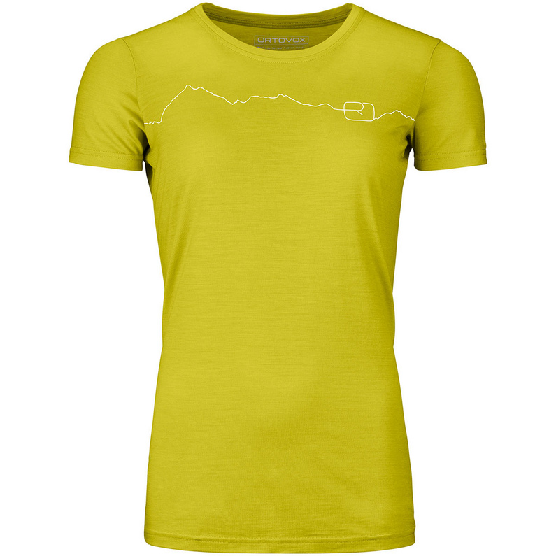 Женская футболка 150 Cool Mountain Ortovox, желтый фото