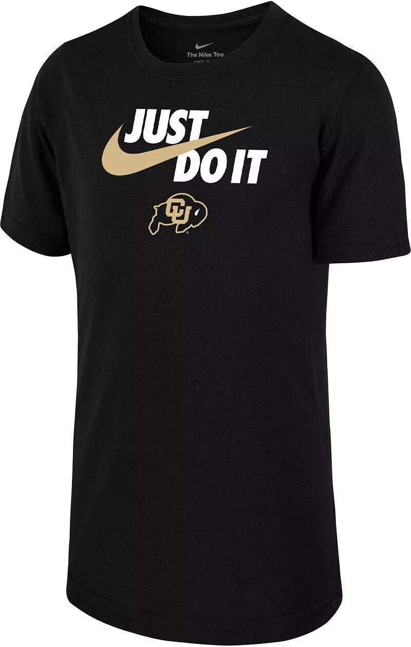 

Черная футболка Nike Youth Colorado Buffaloes Dri-FIT Legend Just Do It
