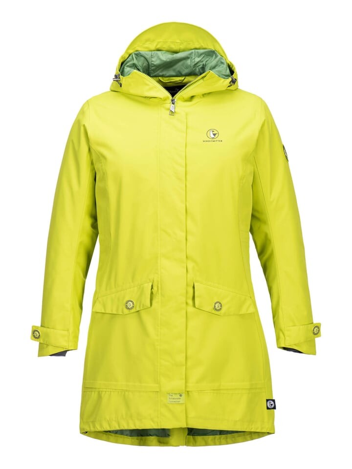 

Парка SCHIETWETTER, цвет lime