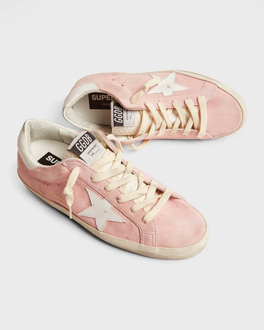 

Кроссовки Superstar Suede High Frequency Tongue Leather Star And Heel Golden Goose