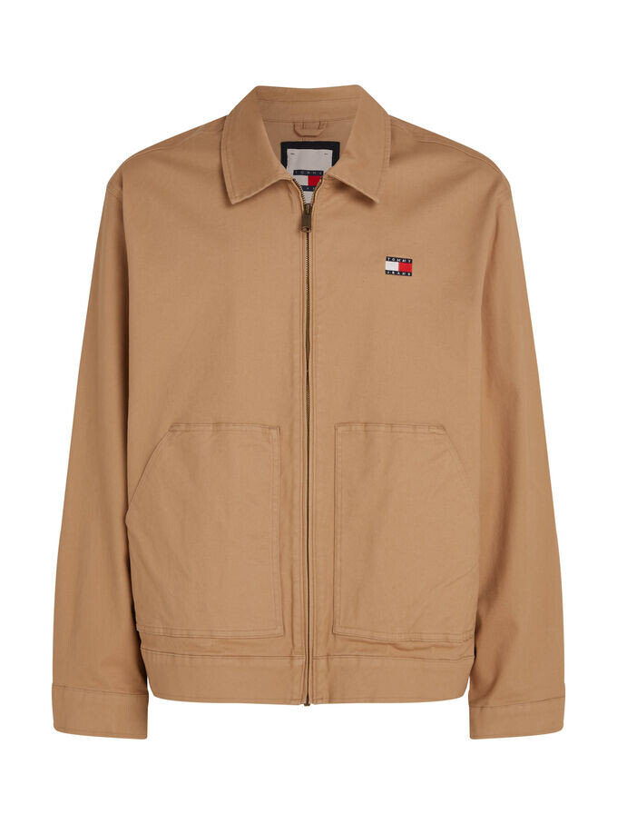 

Куртка tjm reg, хлопковая куртка доп Tommy Jeans, бежевый
