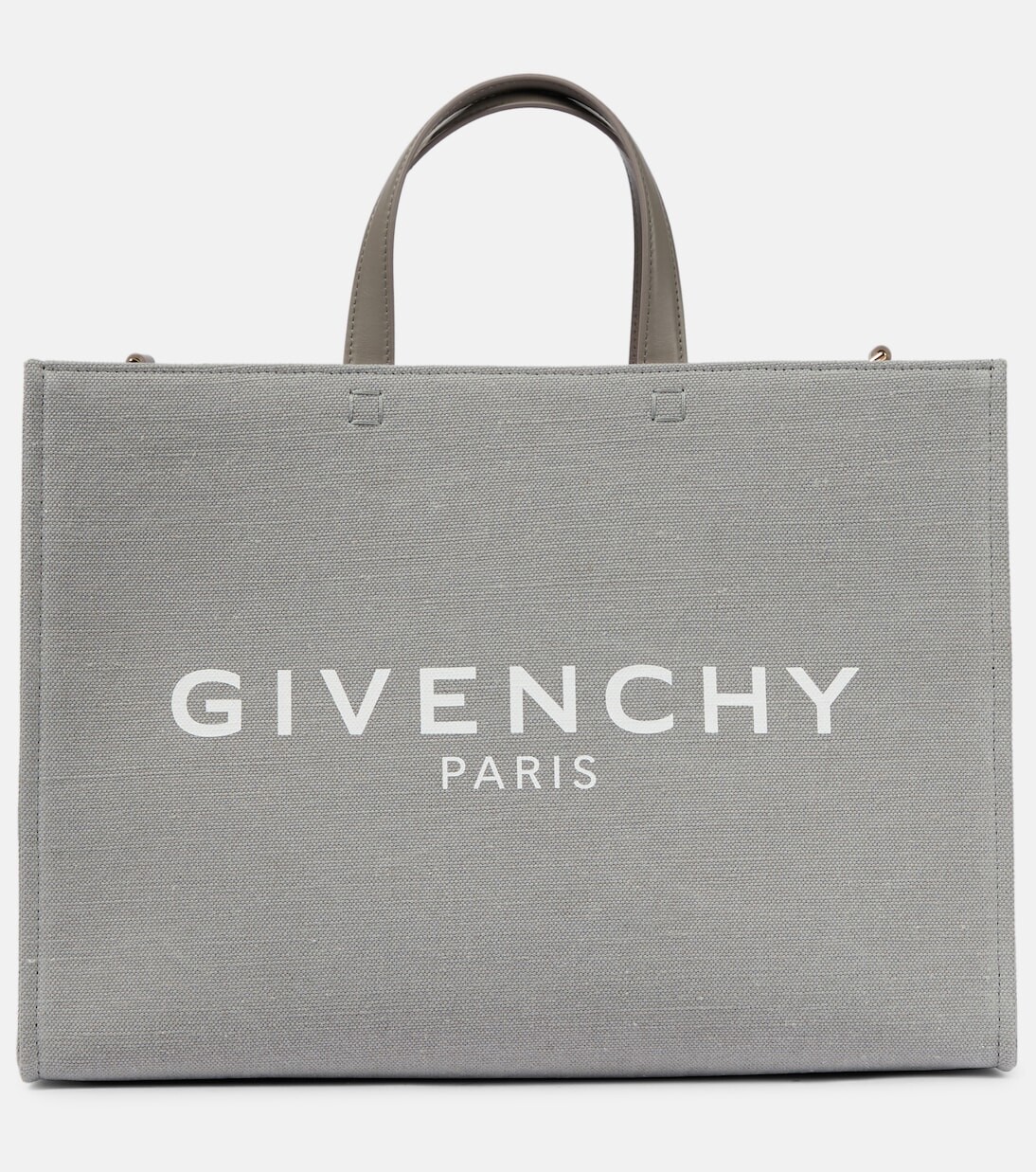 

Сумка-шопер из ткани g-tote среднего размера Givenchy, серый
