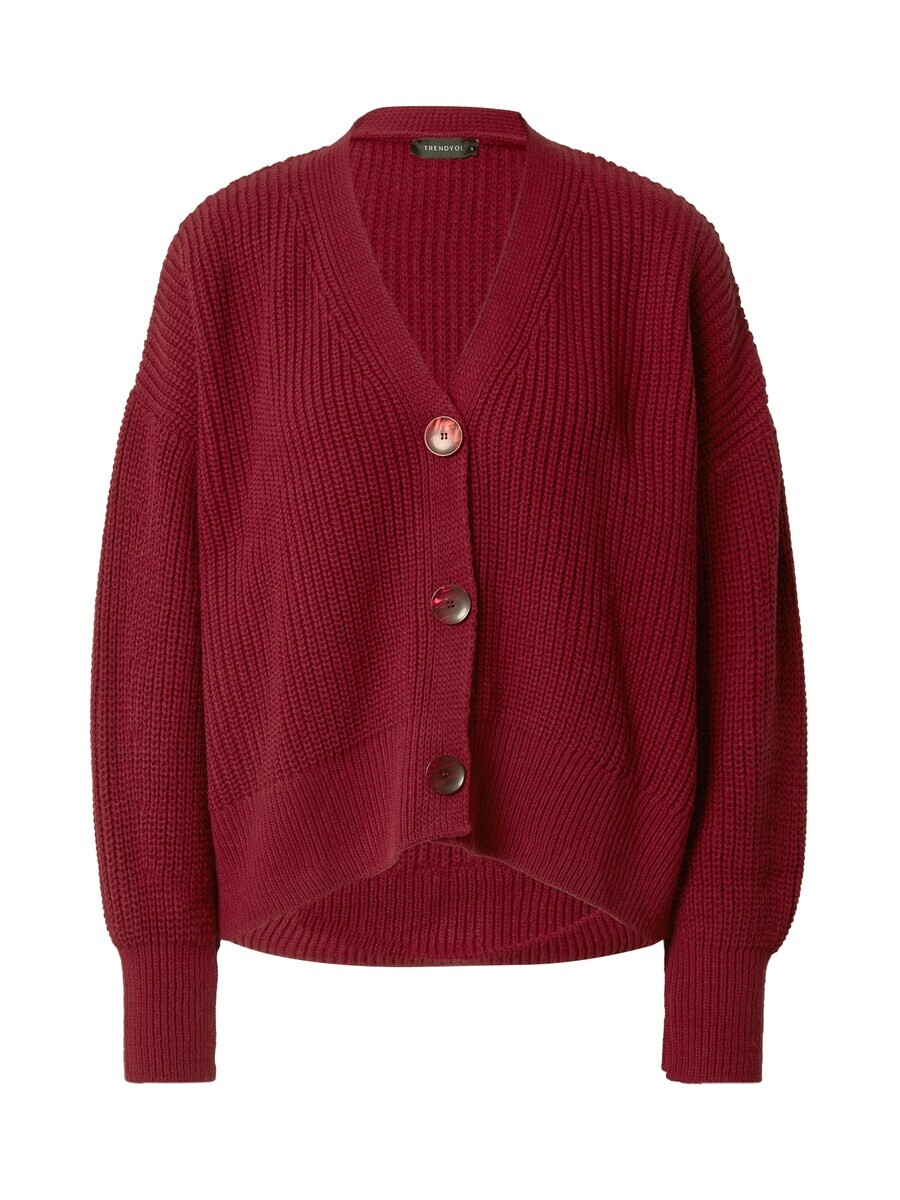 

Вязаный кардиган Trendyol, цвет Cherry Red