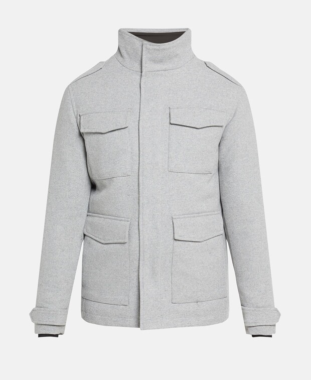 

Межсезонная куртка Jack & Jones, светло-серый