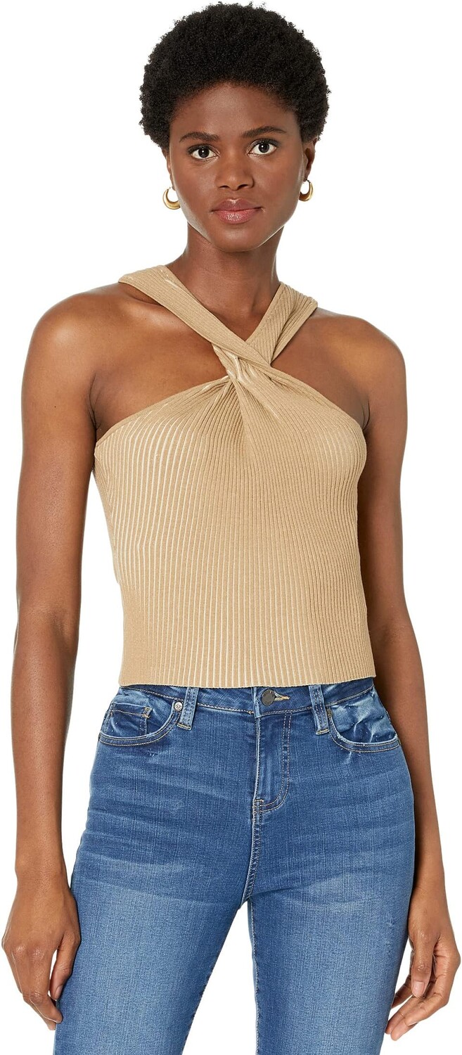 

Топ Hudson Jeans Fully Fashion Twist Tank, цвет Egret