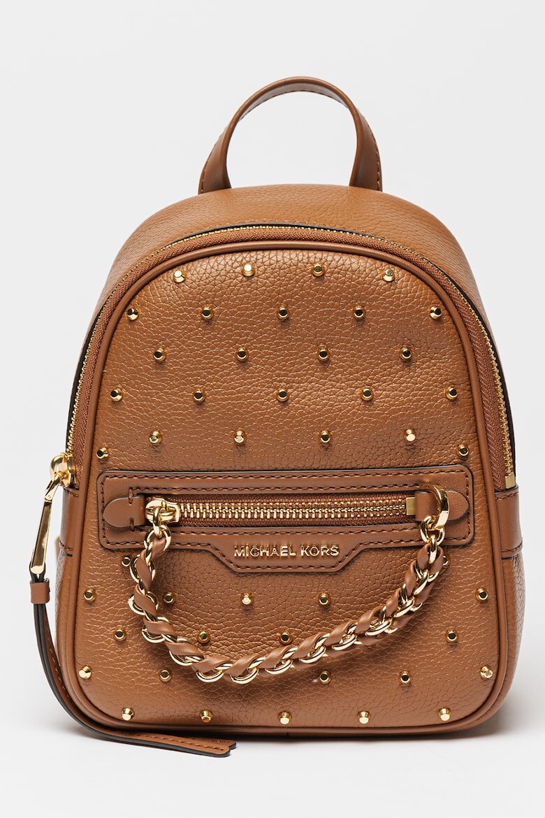 

Кожаный рюкзак Elliot с люверсами и цепочкой Michael Kors, коричневый