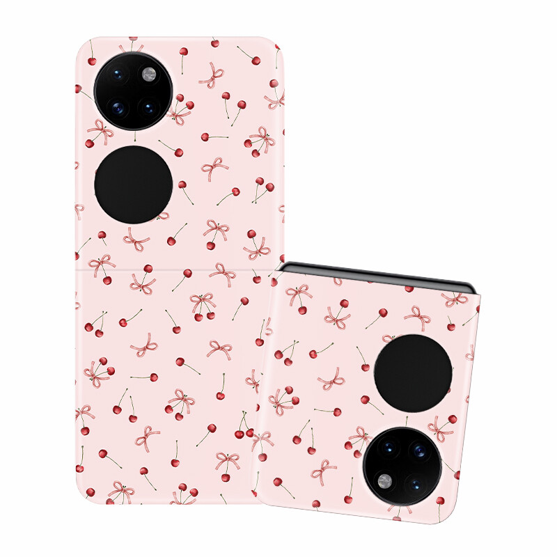 

Чехол для телефона Kokoparty, Glossy - bow cherry