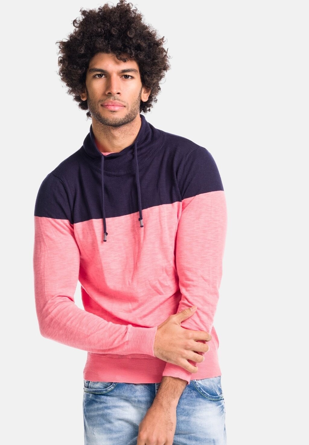 

Вязаный свитер Koroshi, цвет rosa pink