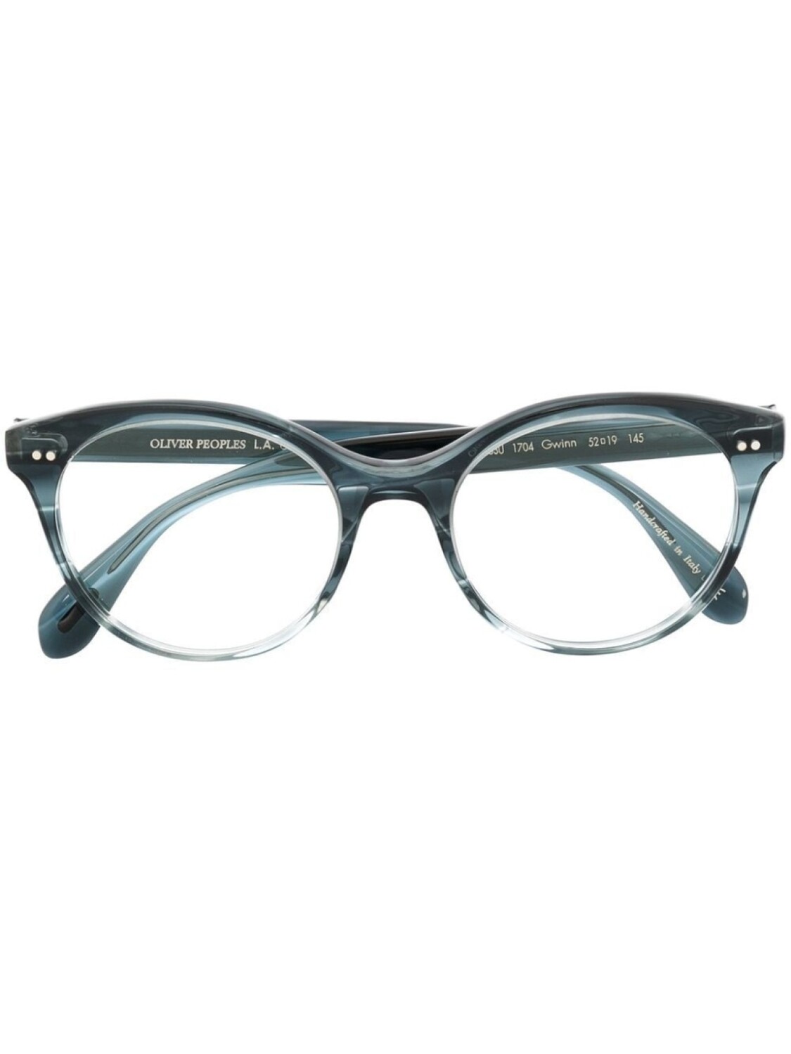 

Oliver Peoples очки Gwinn в круглой оправе, синий