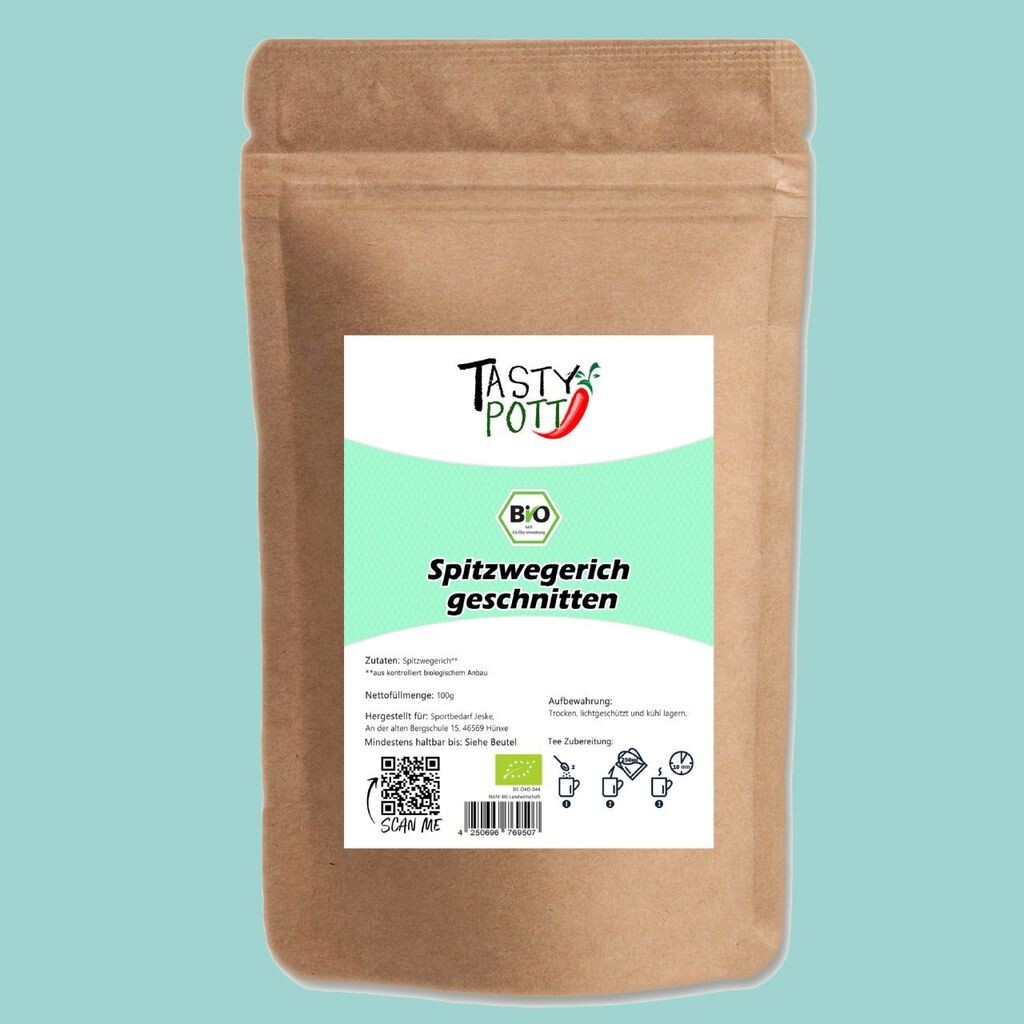 

Подорожник Tasty Pott Ribwort нарезанный пакетик 250г Tasty-Pott