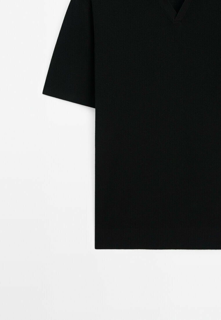 

Рубашка поло Massimo Dutti, черный