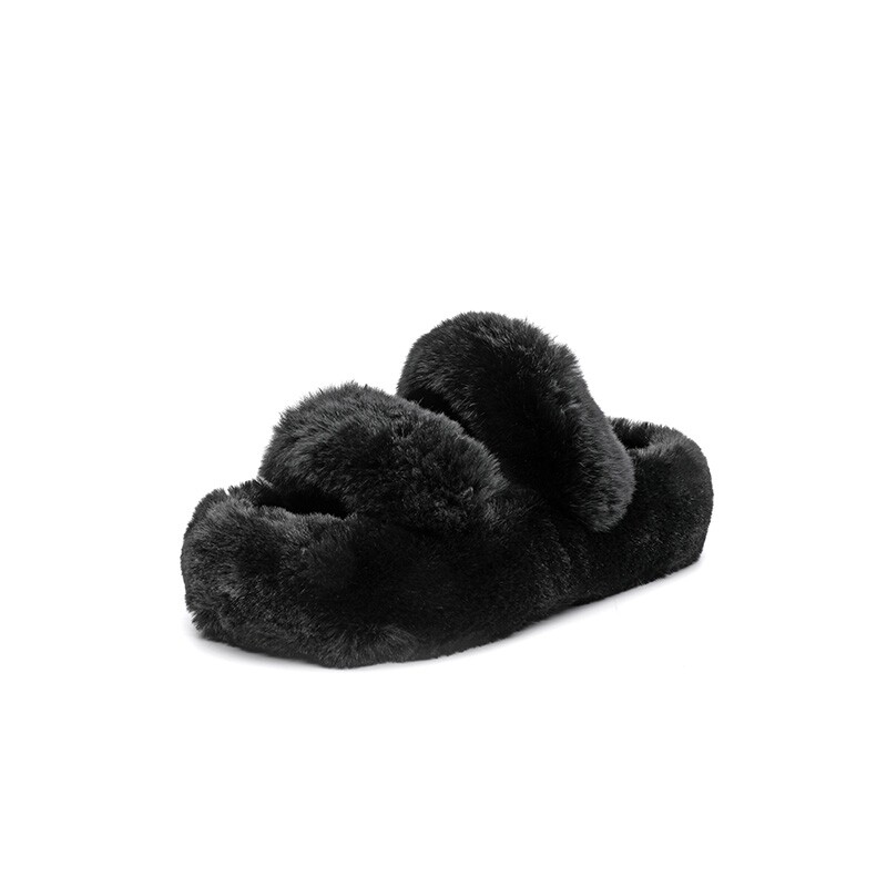 

Шлепанцы женские Moon Buds, цвет Velvet black 01T