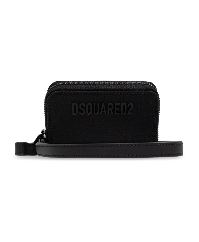 

Кошелек на ремешке Dsquared2, черный