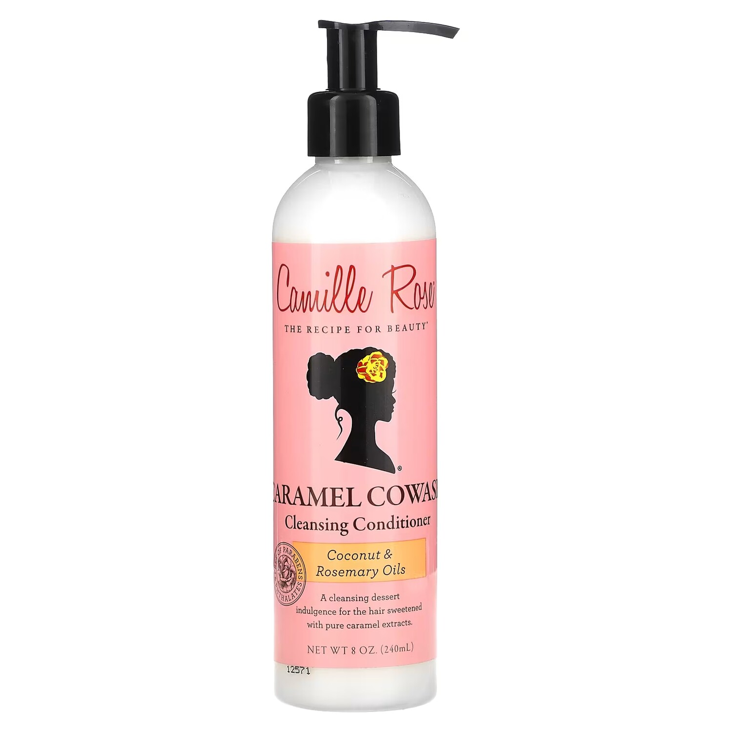 

Кондиционер Camille Rose Caramel Cowash с маслами кокоса и розмарина, 240 мл