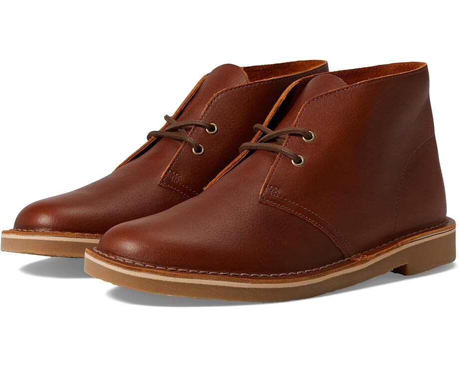 цена Ботинки Clarks Bushacre 3, цвет Tan Tumbled Leather