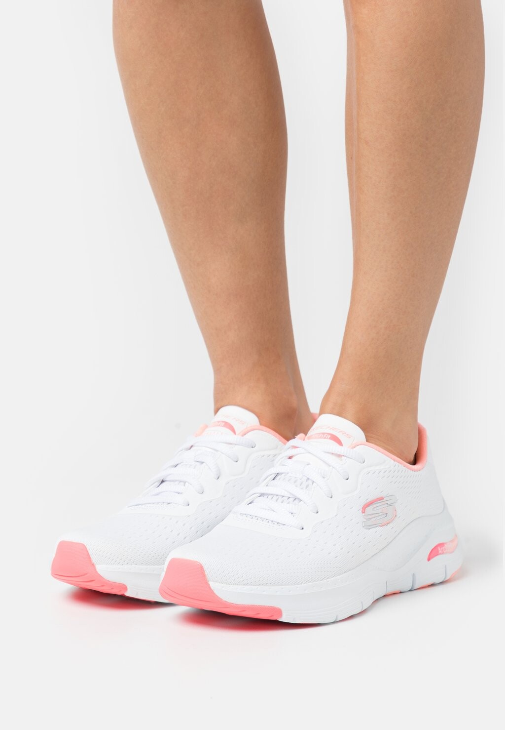 

Кроссовки Skechers, белый/розовый