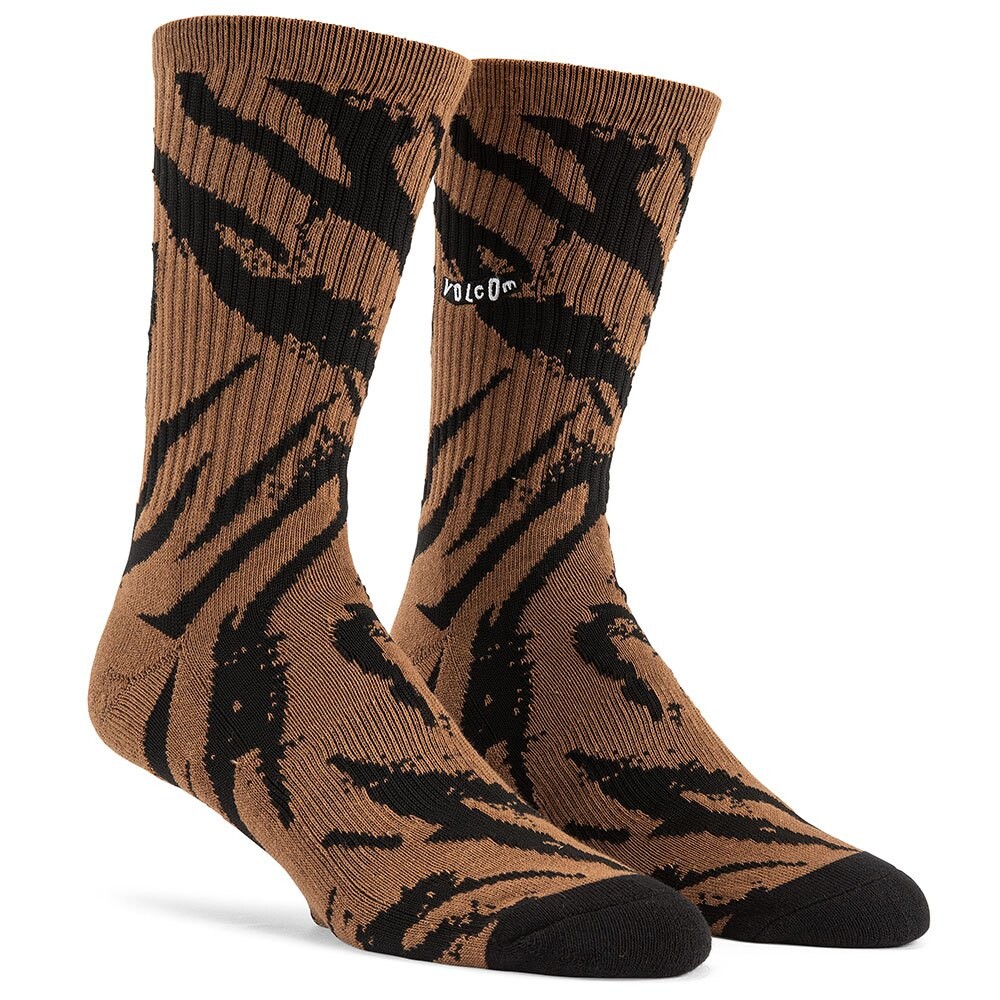 

Носки Volcom Pistol Pr, коричневый
