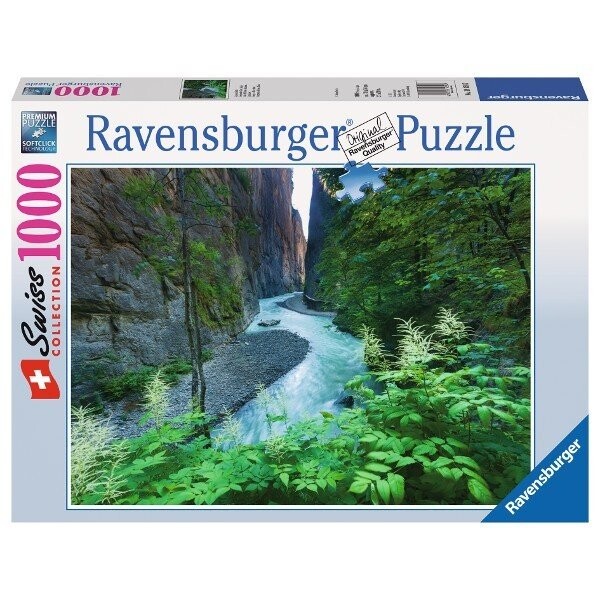 

Пазл Ravensburger, Aareschl ut w Switzerland, 1000 шт.