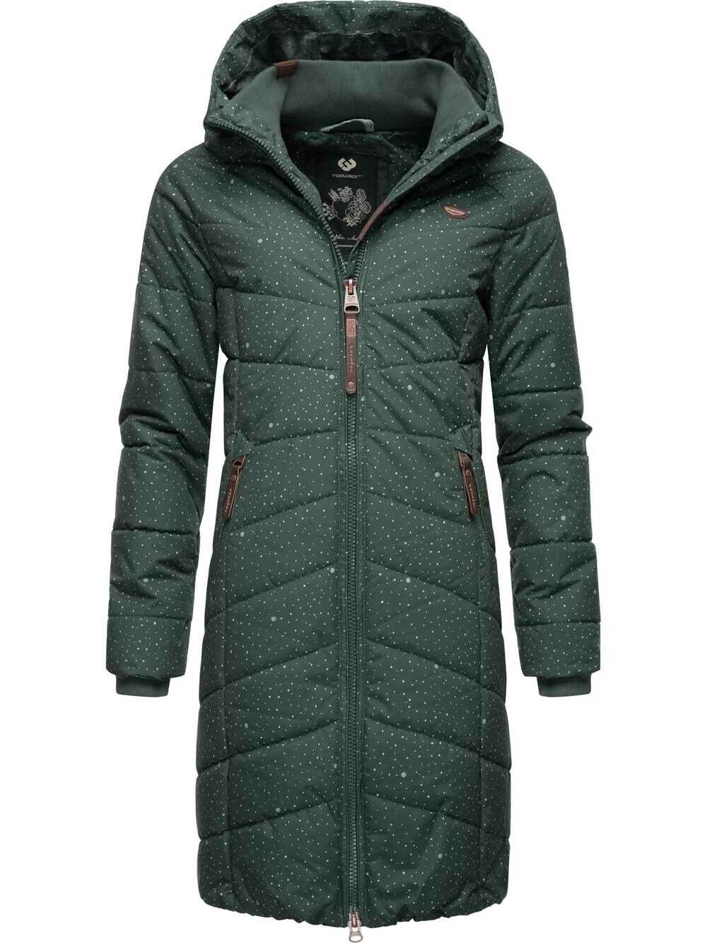 

Зимнее пальто Ragwear Dizzie, темно-зеленый