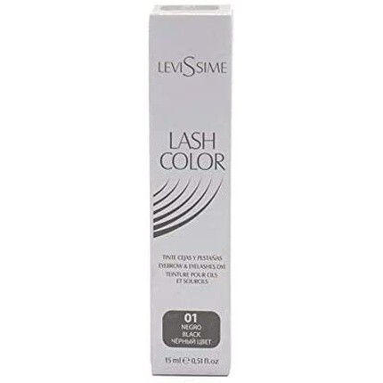 Levissime Lash Color 01 Черный, 15 мл, одинарный, стандартный, Levissime В