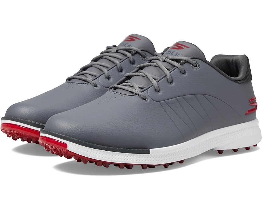 Кроссовки Skechers GO GOLF Tempo GF, цвет Grey/Red