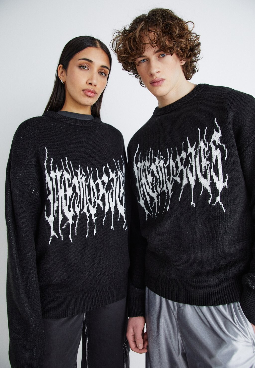 

Свитер Jormemors Crew Neck Unisex Jack & Jones, черный