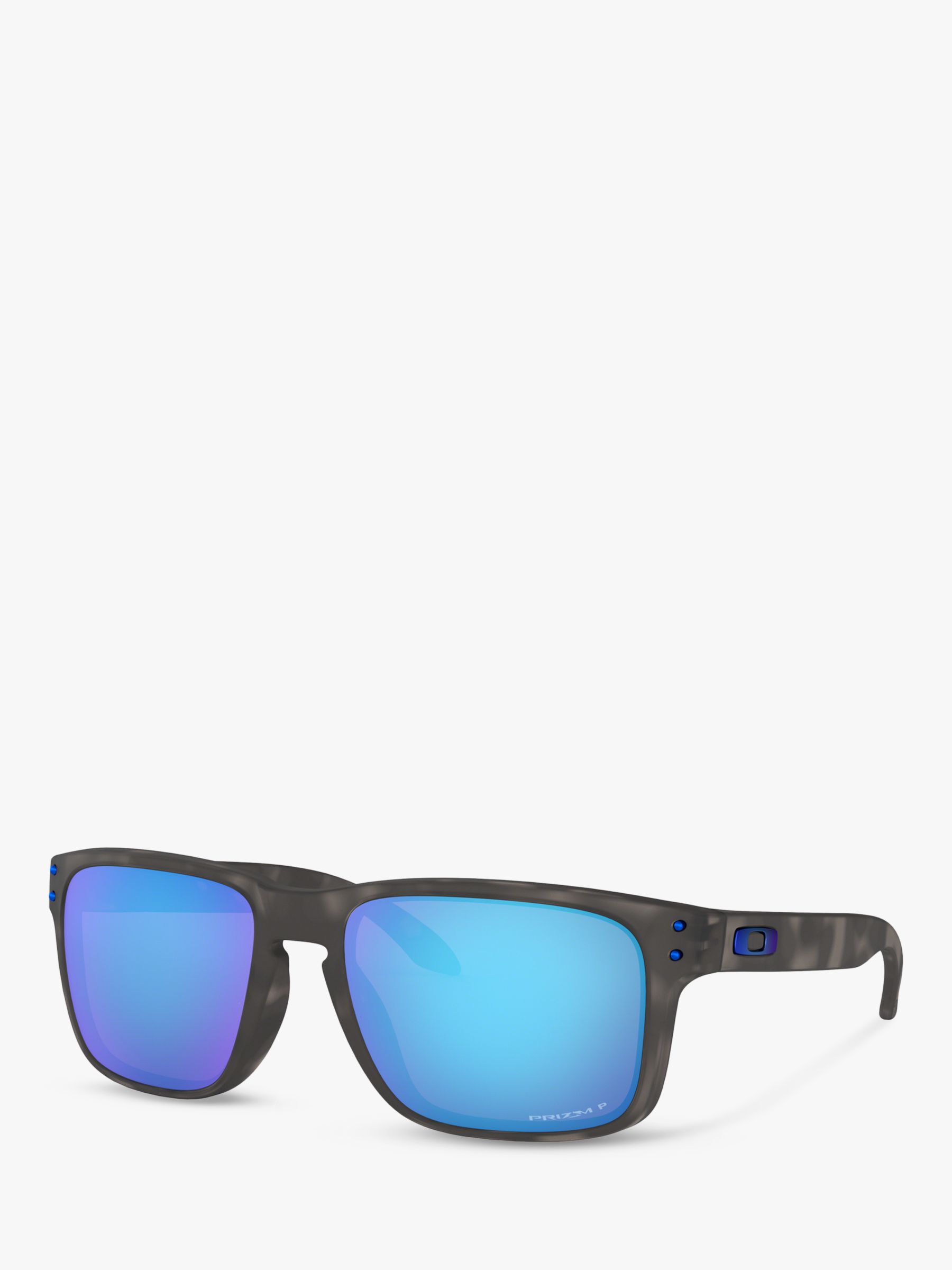 Мужские поляризационные квадратные солнцезащитные очки Oakley OO9102 Holbrook Prizm, черные/черепаховые цена и фото