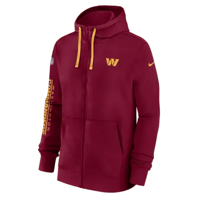 

Худи Nike Washington Commanders Sideline Team Issue Club, красный