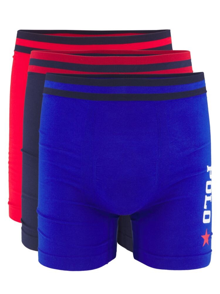 

Набор из 3 трусов-боксеров Polo Ralph Lauren, цвет Navy Red