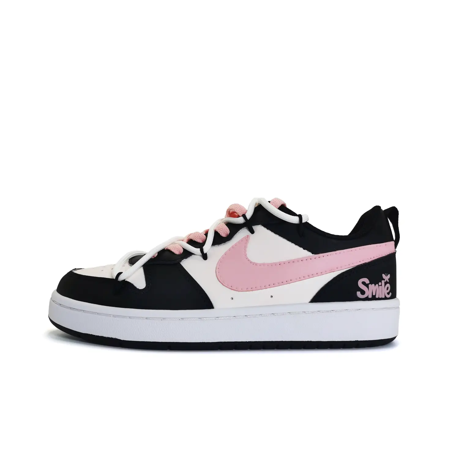 

Кроссовки Nike Court Borough 2 Skateboarding Shoes Women's Low-top Powder, черный