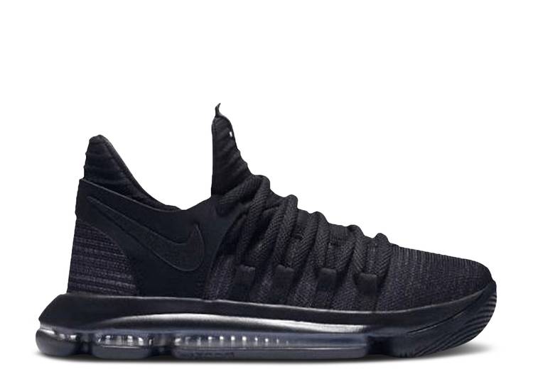Кроссовки Nike ZOOM KD 10 GS 'BLACKOUT', черный