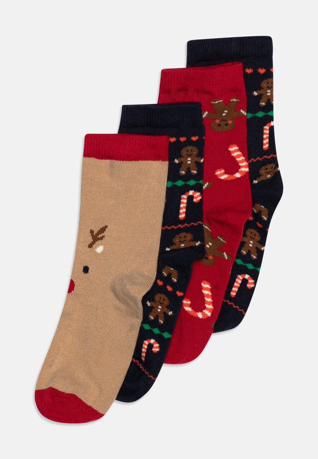 

Носки NMFRICHRISTMAS 4 PACK Name it, цвет jester red