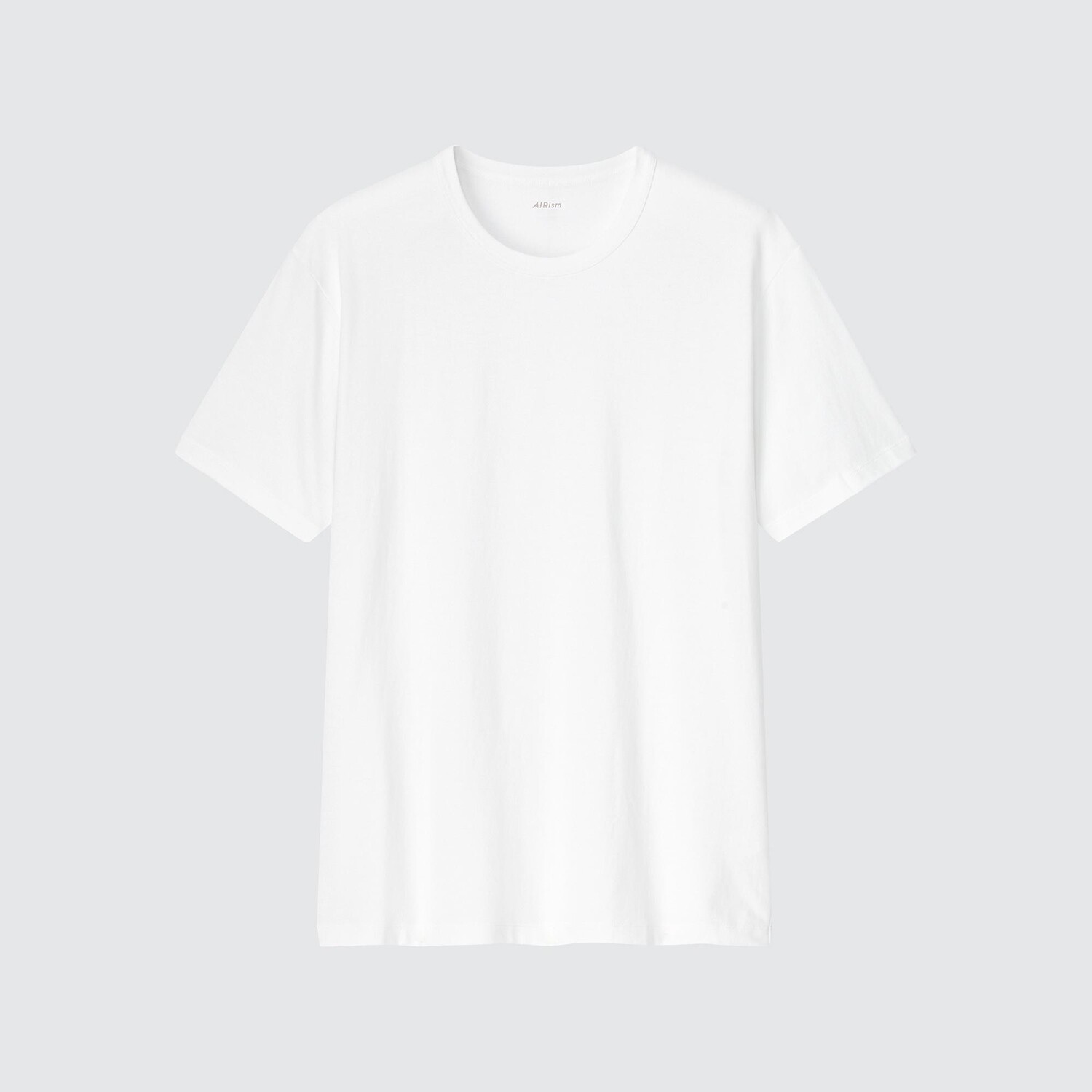 

Футболка мужская хлопковая Uniqlo AIRism с круглым вырезом, белый