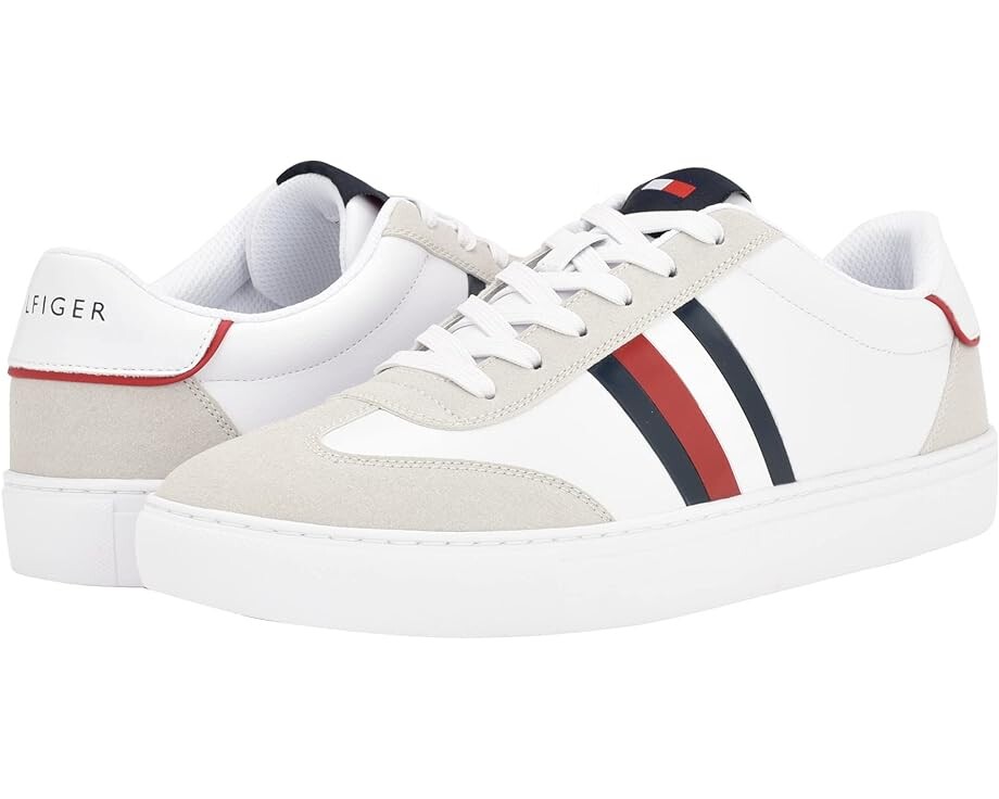 

Кроссовки Tommy Hilfiger Boscar, цвет Light Grey/White Multi