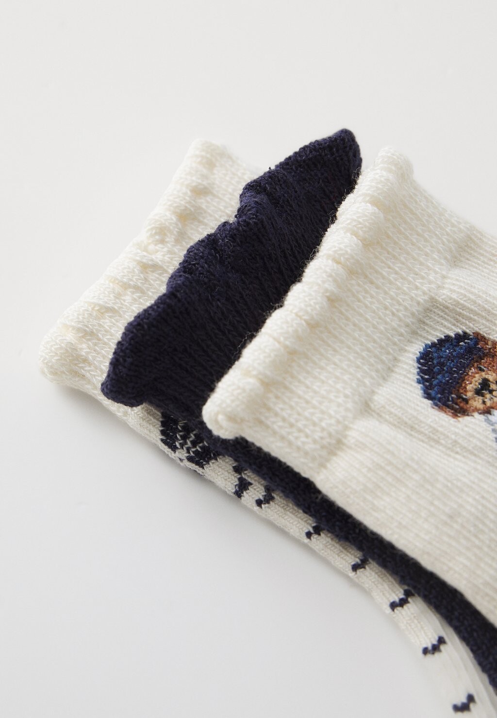 

Носки HOLIDAY BEAR CREW SOCK UNISEX 3 PACK Polo Ralph Lauren, белый