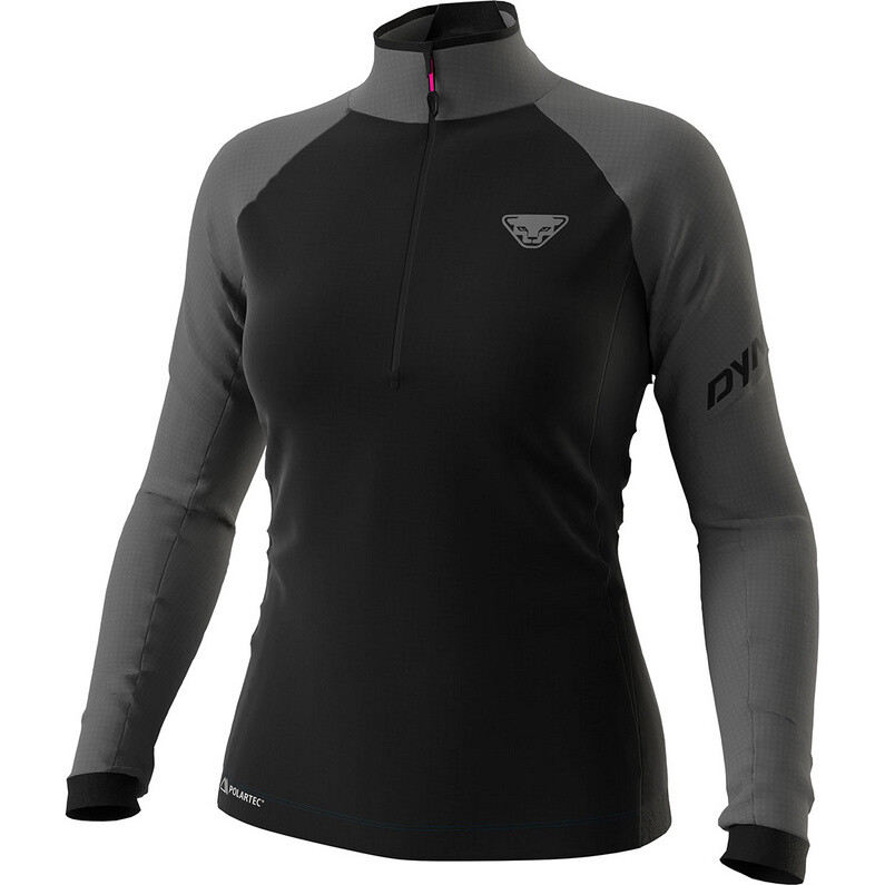 

Женские шорты Polartec на молнии 1/2 с длинным рукавом Dynafit, черный