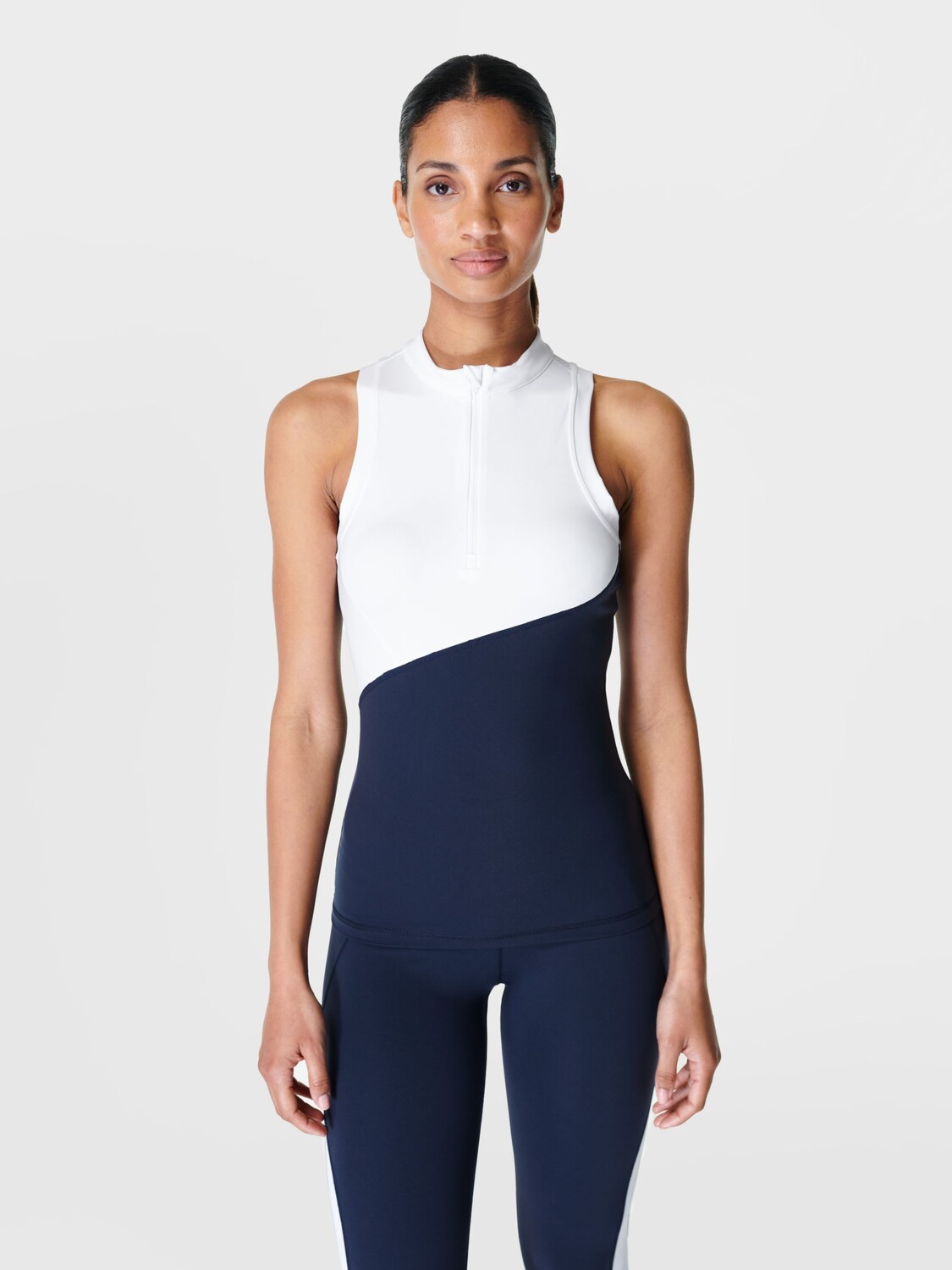 

Теннисная майка Sweaty Betty Power Grand Slam, темно-синяя