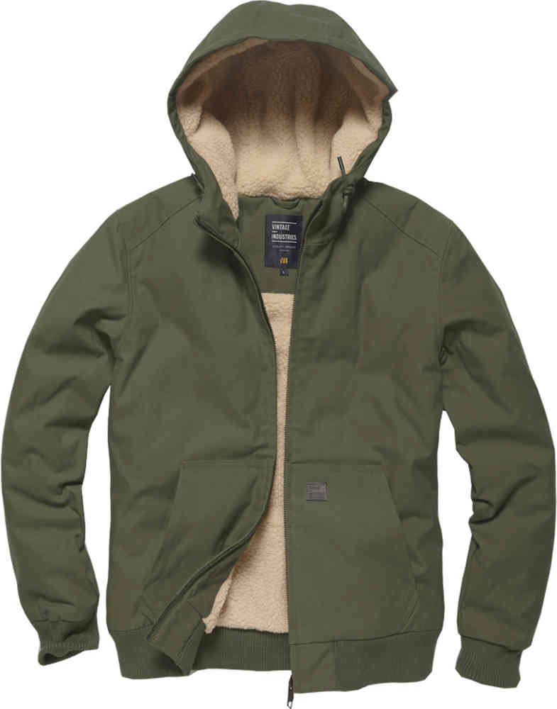 Куртка Даттон Vintage Industries, зеленый