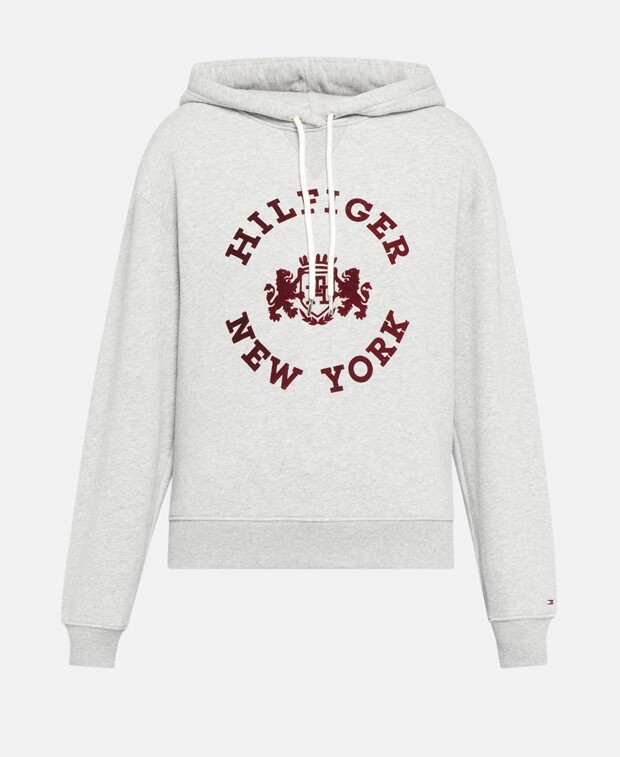 

Толстовка с капюшоном Tommy Hilfiger, светло-серый
