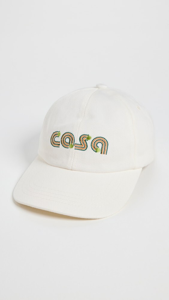 

Бейсболка Casablanca Jeu de Tennis Embroidered, белый