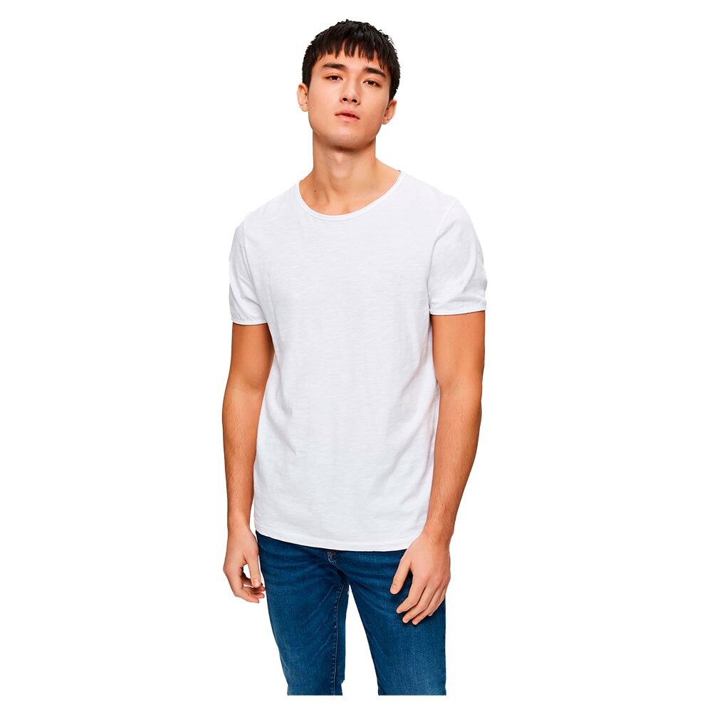 

Футболка Selected Morgan Short Sleeve O Neck W, белый