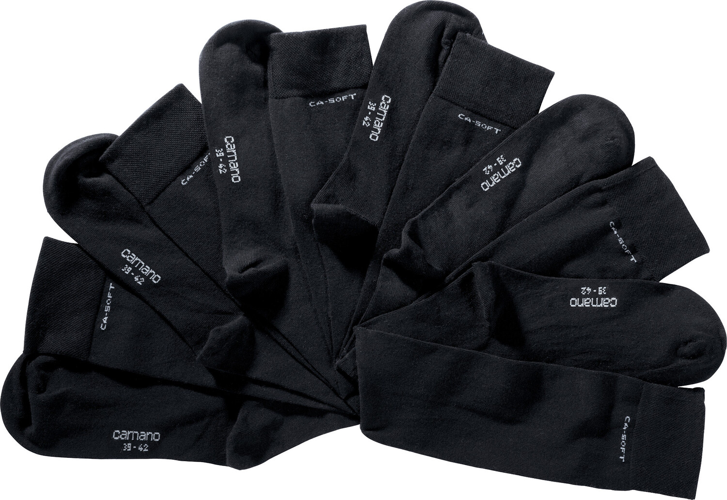 

Носки camano Unisex Kniestrümpfe 3 шт ca soft, черный