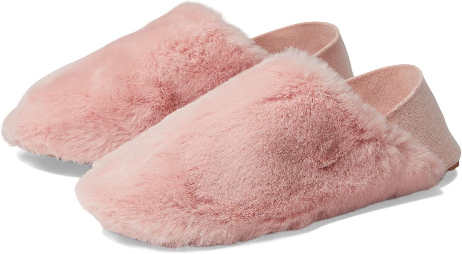 

Тапочки Cole Haan Shearling Slipper, цвет Rose Smoke Faux Fur
