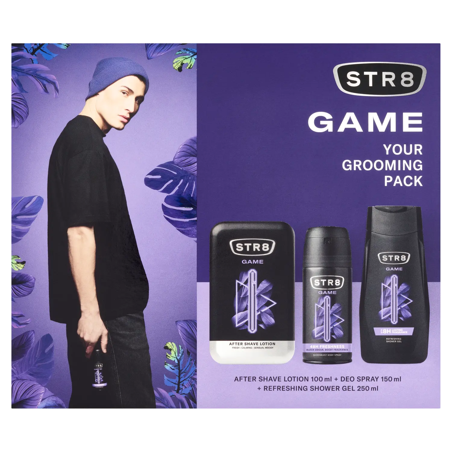 

Набор: бальзам после бритья Str8 Game, 150 мл
